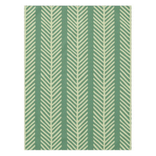 Tropical Palm Stripes Tablecloth