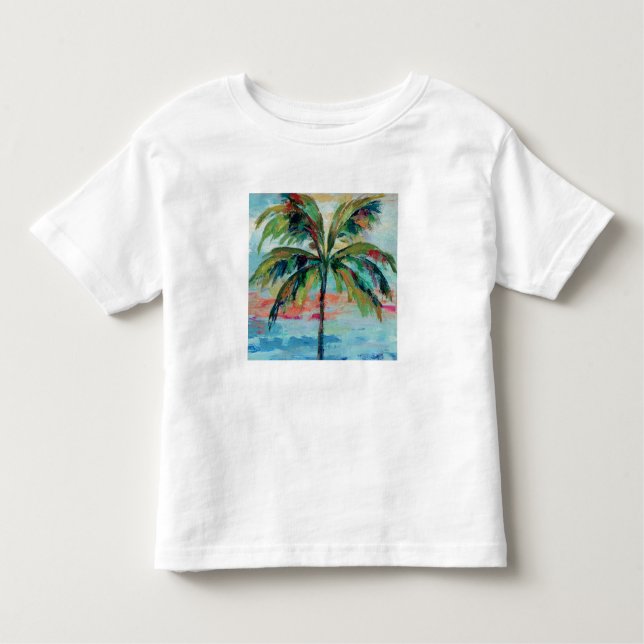 Tropical | Palm Tree 2 Toddler T-Shirt (Front)