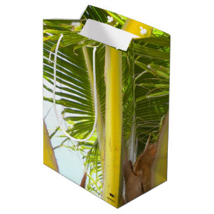 Tropical Palm Tree and Blue Sky Medium Gift Bag
