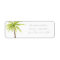 Tropical Palm Tree Beach Address Labels