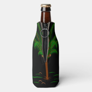 Tropical Palm Tree Bottle Cooler