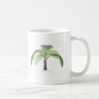 tropical palm tree collection - drawing VI Coffee Mug