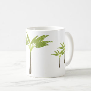 Tropical Palm Tree Island Beach Theme Simple Coffee Mug