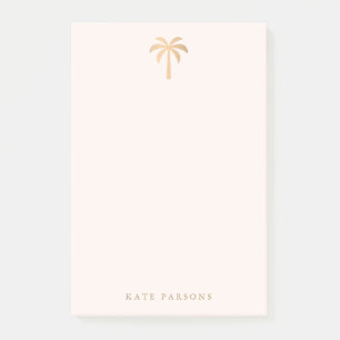 Tropical Palm Tree Modern Post-it Notes