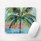 Tropical | Palm Tree Mouse Pad (With Mouse)