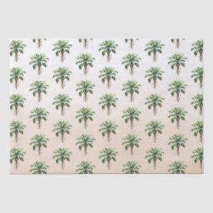 Tropical Palm Tree Ombre  Tissue Paper