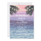 Tropical Palm Tree String Lights Beach Retirement