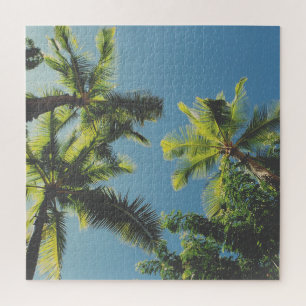 Tropical palm tree summer jigsaw puzzle