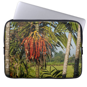 Tropical Palm Tree with Fruit - Laptop Sleeve