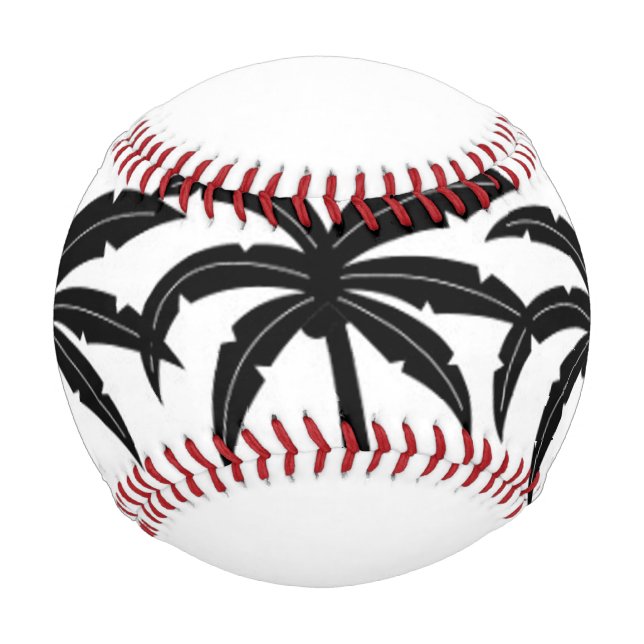 Tropical Palm Trees Baseball (Front)