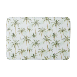 Tropical Palm Trees Bath Mat