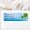 Tropical Palm Trees Beach Address