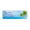 Tropical Palm Trees Beach Address