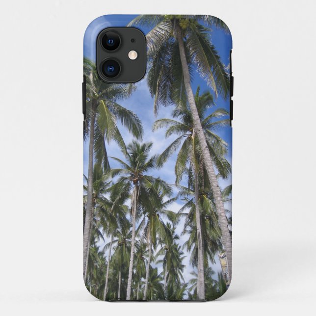 Tropical Palm Trees Case-Mate iPhone Case (Back)