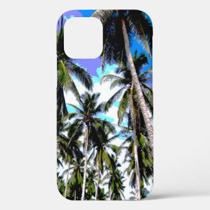 Tropical Palm Trees Design iPhone 12 Pro Case