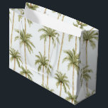 Tropical Palm Trees Large Gift Bag<br><div class="desc">Tropical Palm Trees</div>