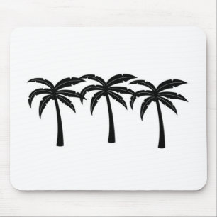 Tropical Palm Trees Mouse Pad