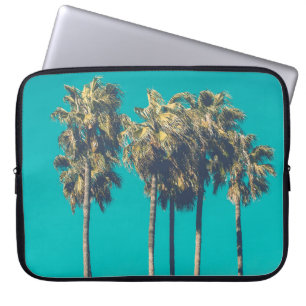 Tropical Palm Trees Retro Vibe Laptop Sleeve