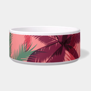 Tropical Palm Trees: Seamless Pattern