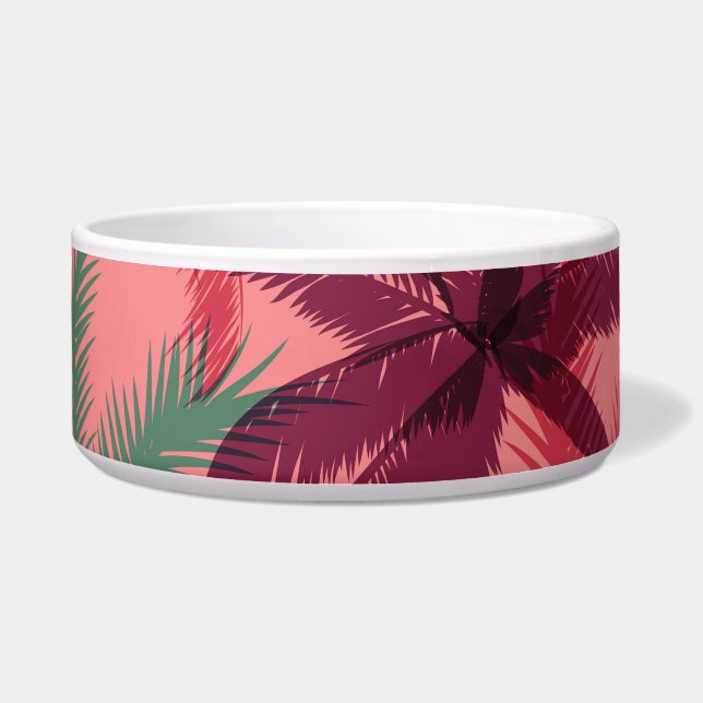 Tropical Palm Trees: Seamless Pattern (Front)