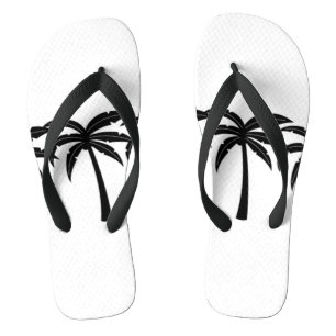 Tropical Palm Trees Thongs