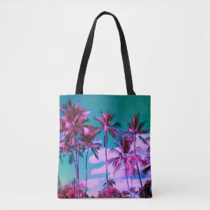 Tropical Palm Trees Tote Bag