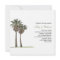 Tropical Palm Trees Wedding Invitation