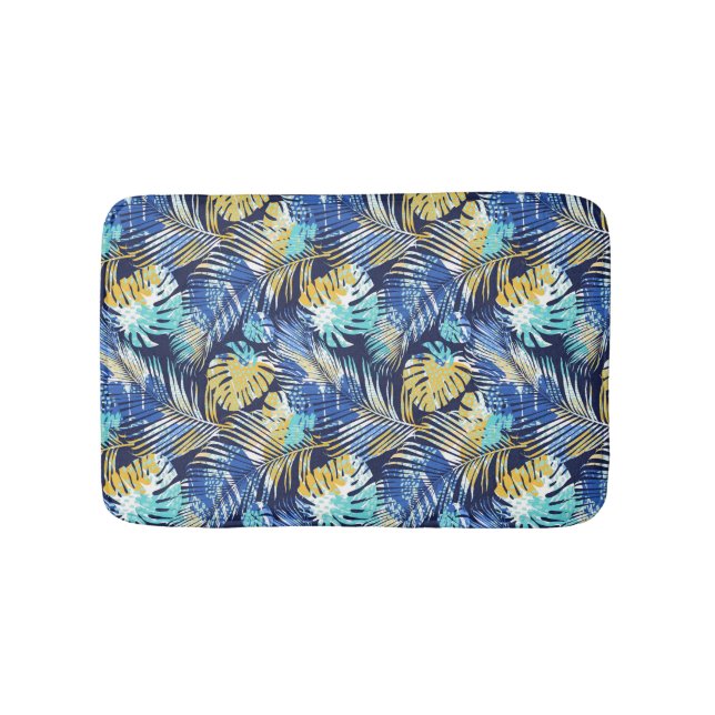 Tropical Palms  Bath Mat (Front)