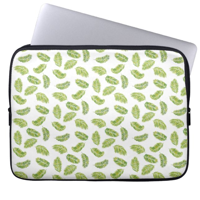 Tropical Palms Laptop Sleeve (Front)