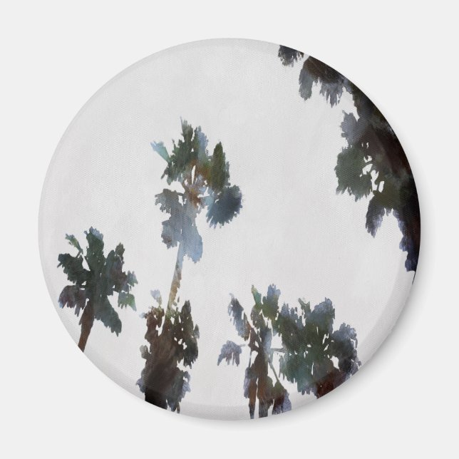 Tropical Palms Magnet (Front)