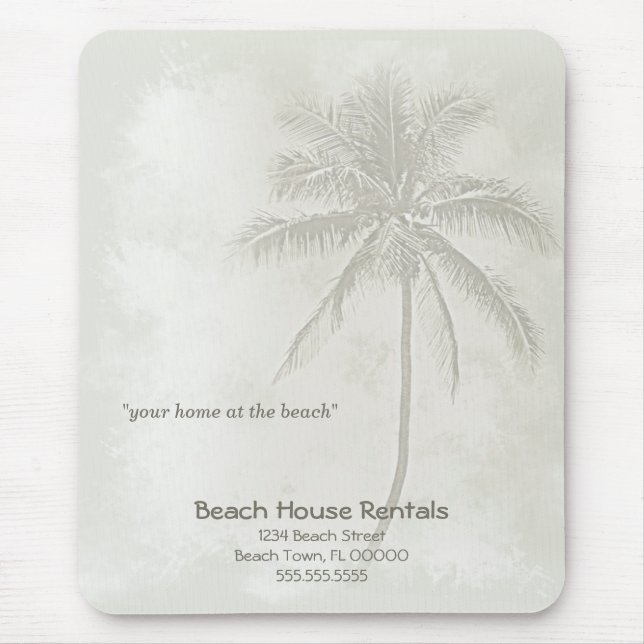 Tropical Palms Mouse Pad (Front)