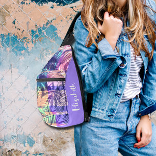Tropical Palms Sling Bag