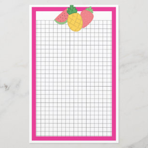 Tropical Paper Planner Inserts