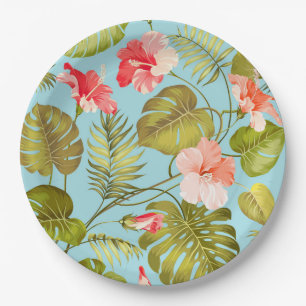 Tropical Paper Plate
