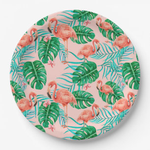 Tropical Paper Plate
