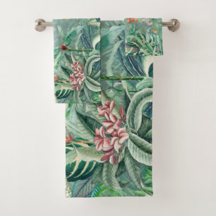 Tropical Paradise Bath Towel Set