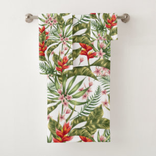 Tropical Paradise Bath Towel Set