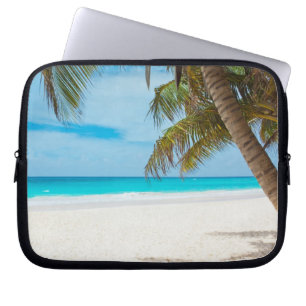 Tropical Paradise Beach Laptop Sleeve