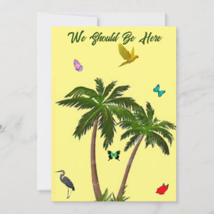 Tropical Paradise Birthday Card