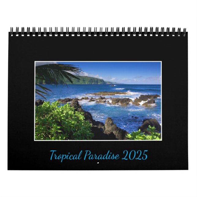 Tropical Paradise Calendar (Cover)