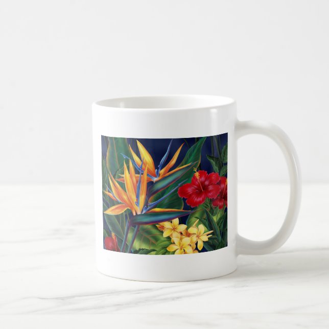 Tropical Paradise Classic White Mug (Right)