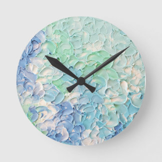 tropical paradise coffee mug round clock