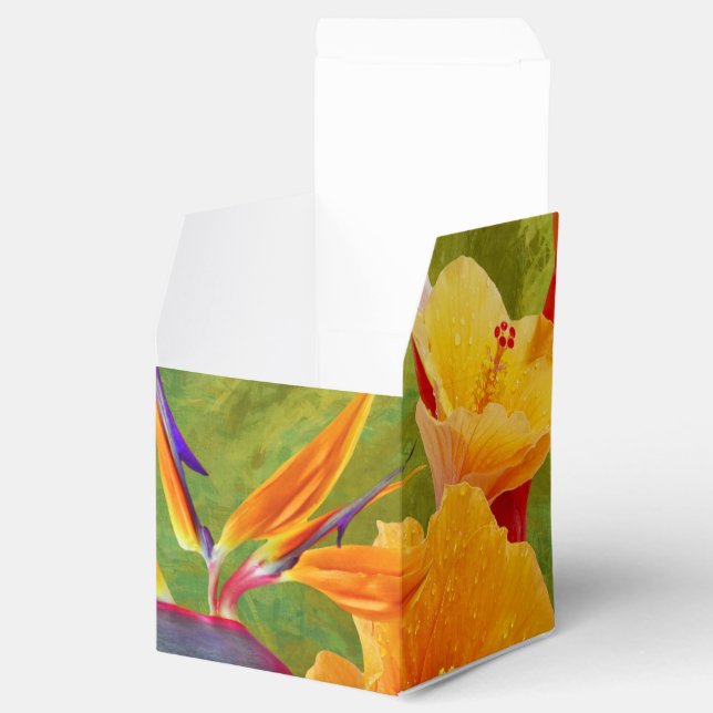 Tropical Paradise Favour Box (Opened)