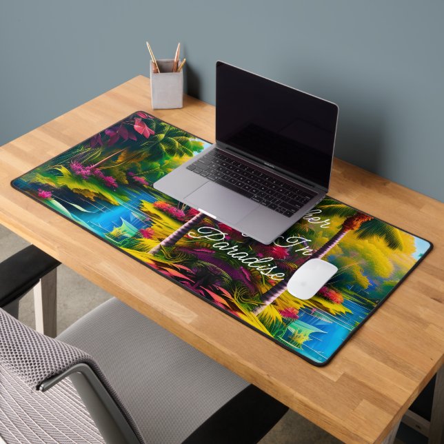Tropical Paradise II Desk Mat (Office 2)