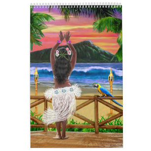 TROPICAL PARADISE ISLANDS CALENDAR