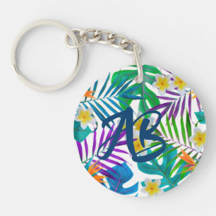 Tropical Paradise Key Ring