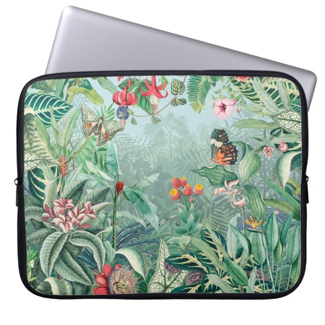 Tropical Paradise Laptop Sleeve (Front)