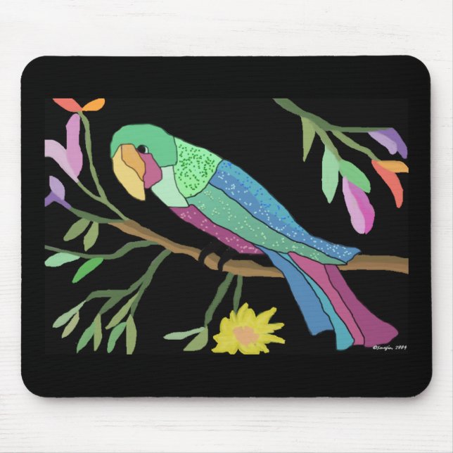 Tropical paradise mousepad (Front)