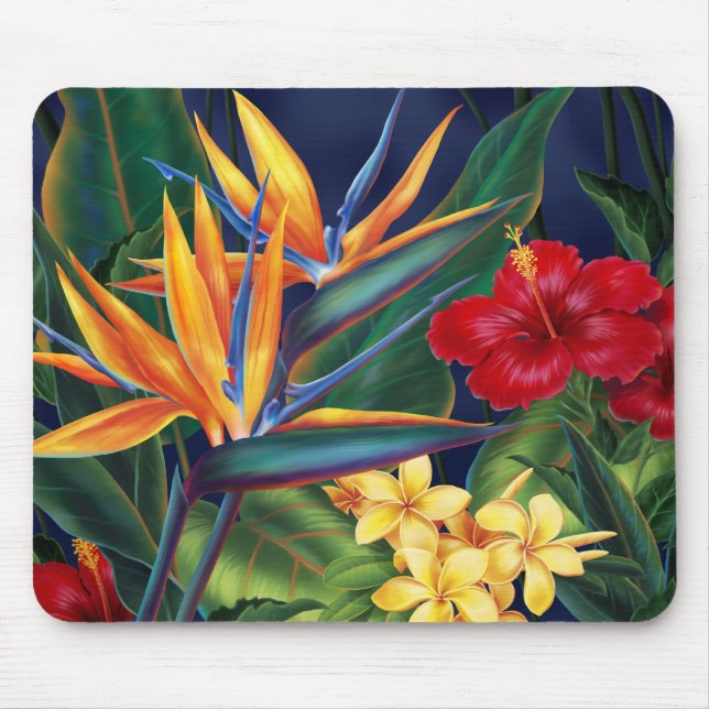 Tropical Paradise Mousepad (Front)