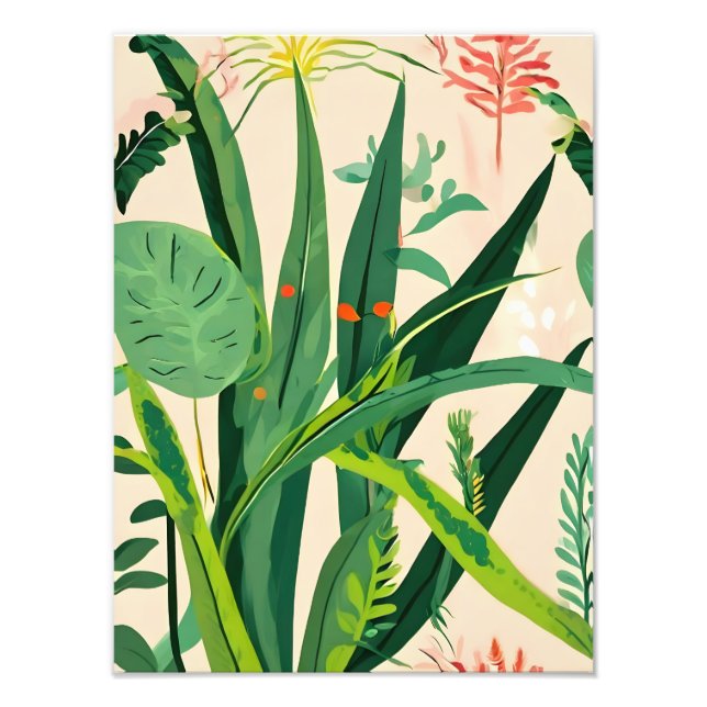 Tropical Paradise Photo Print (Front)